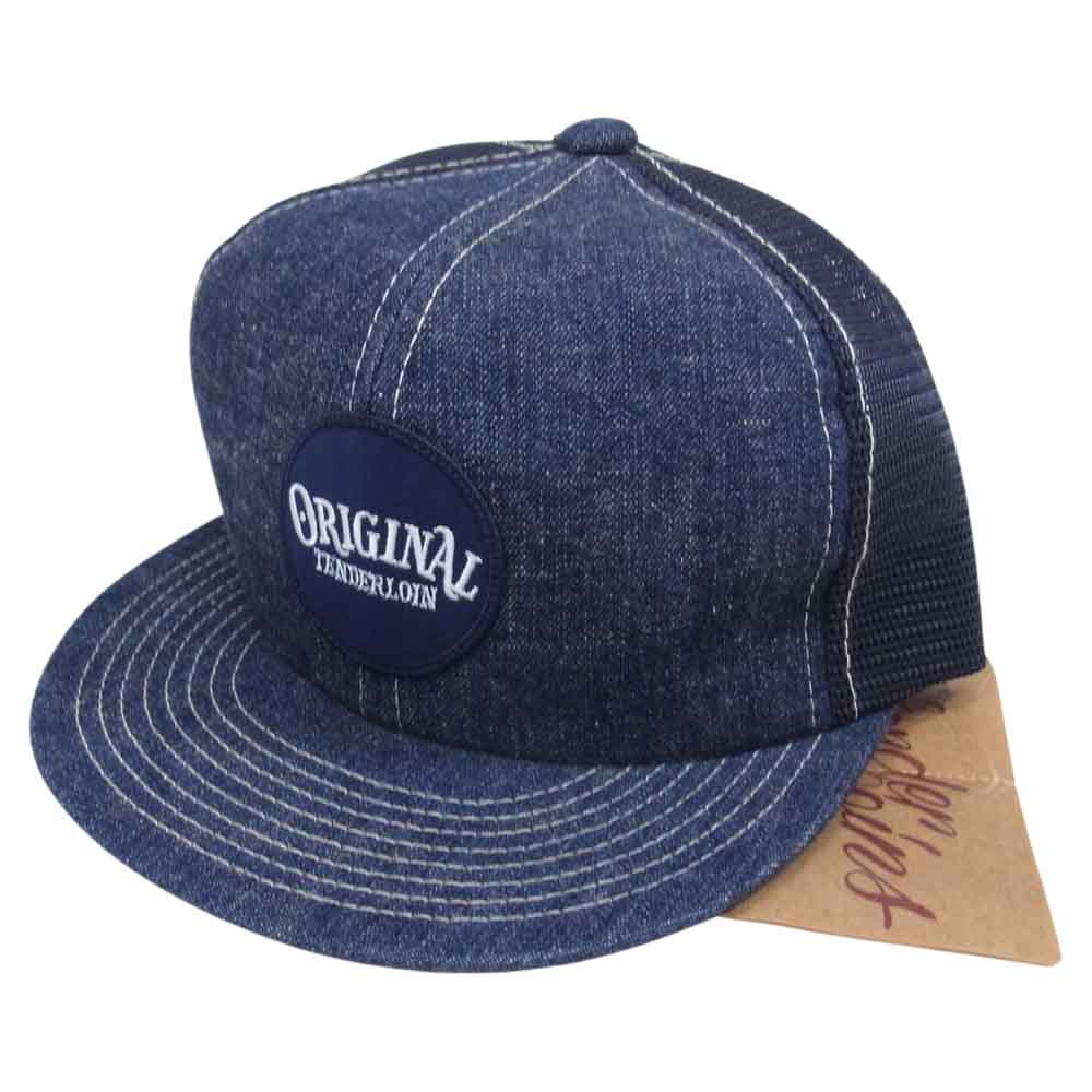TENDERLOIN テンダーロイン TRUCKER CAP MESH DENIM トラッカー