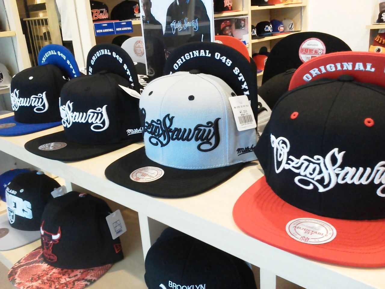 オジロザウルス スナップバックキャップ入荷しました : FAMES