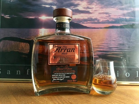 アラン 21周年記念ボトル 52.6% ブラインド : くりりんのウイスキー置場