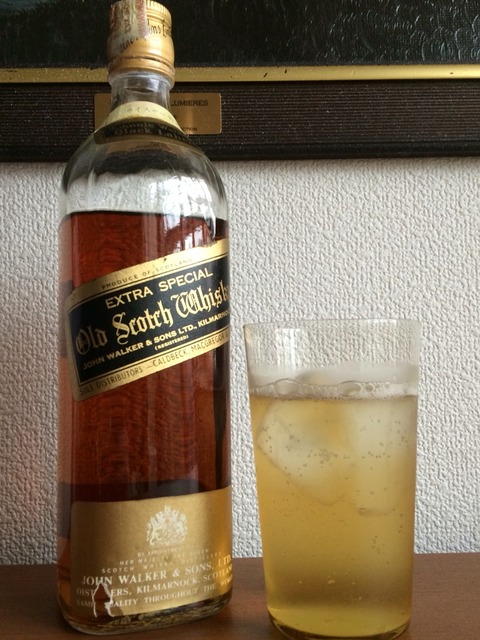 23日削除】ジョニーウォーカー 特級 ブラック レッド 70年代 白紋章