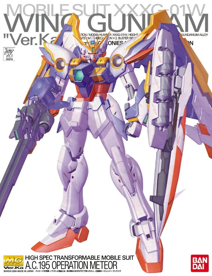 MG 1/100 Wing Gundam Ver.Ka XXXG-01W | Bandai Gundam Gunpla | LA