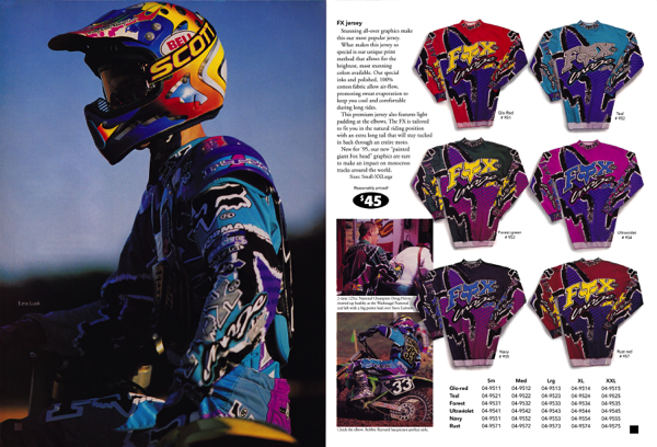 Moto Gear History Part VI: Fox Racing 1990s – PulpMX