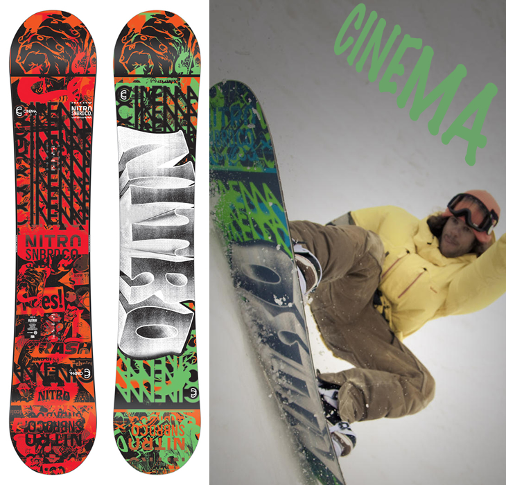 ナイトロ（NITRO）【CINEMA】正規品/メーカー保証付き スノーボード