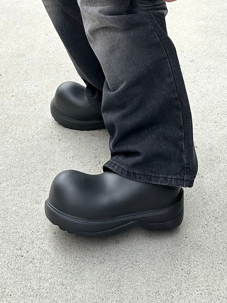 受注制【Chikashitsu +】volume sole clog shoes / 【チカシツプラス