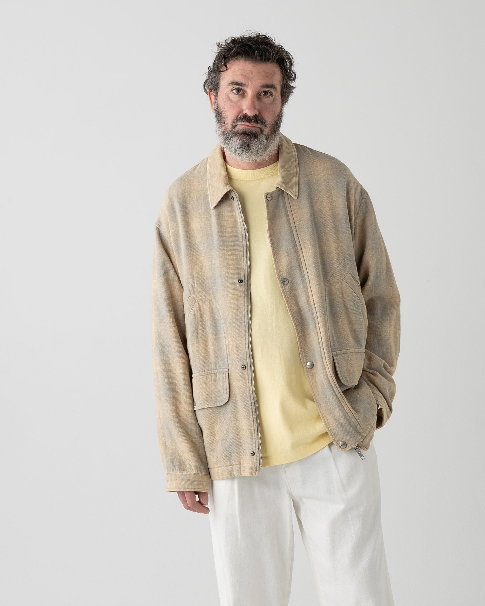 ハンティング・ジャケット - SAGE/ECRU – PENDLETON WOOLEN MILLS