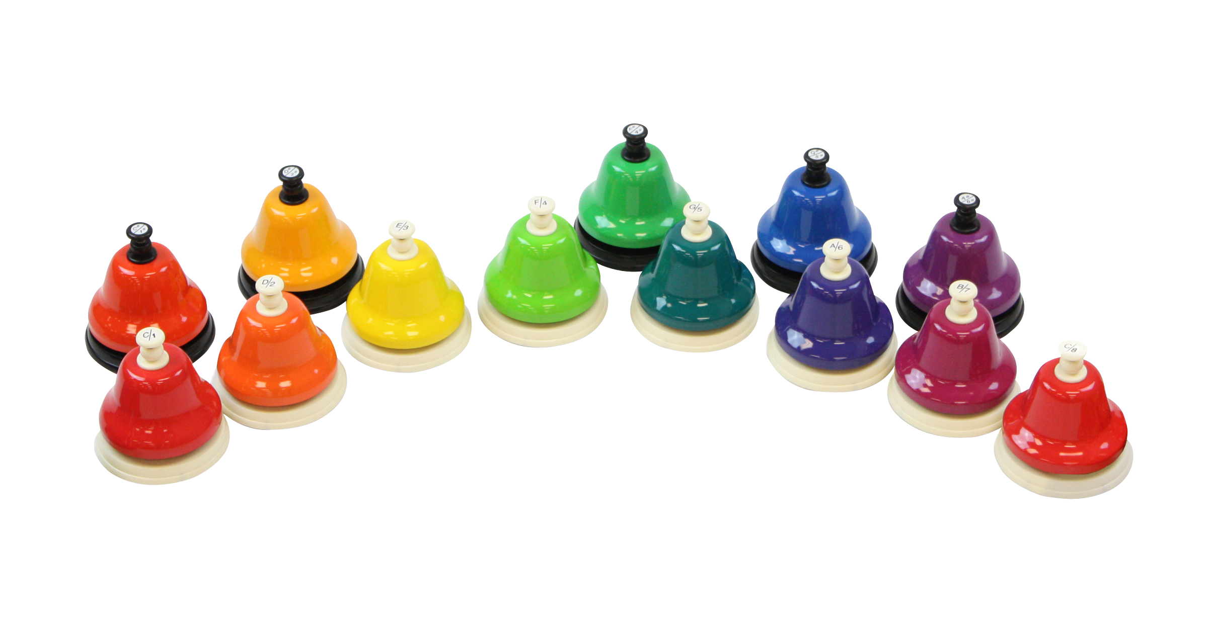 CHROMA-NOTES® 13-Note Desk Bell Set (CNDB-13)