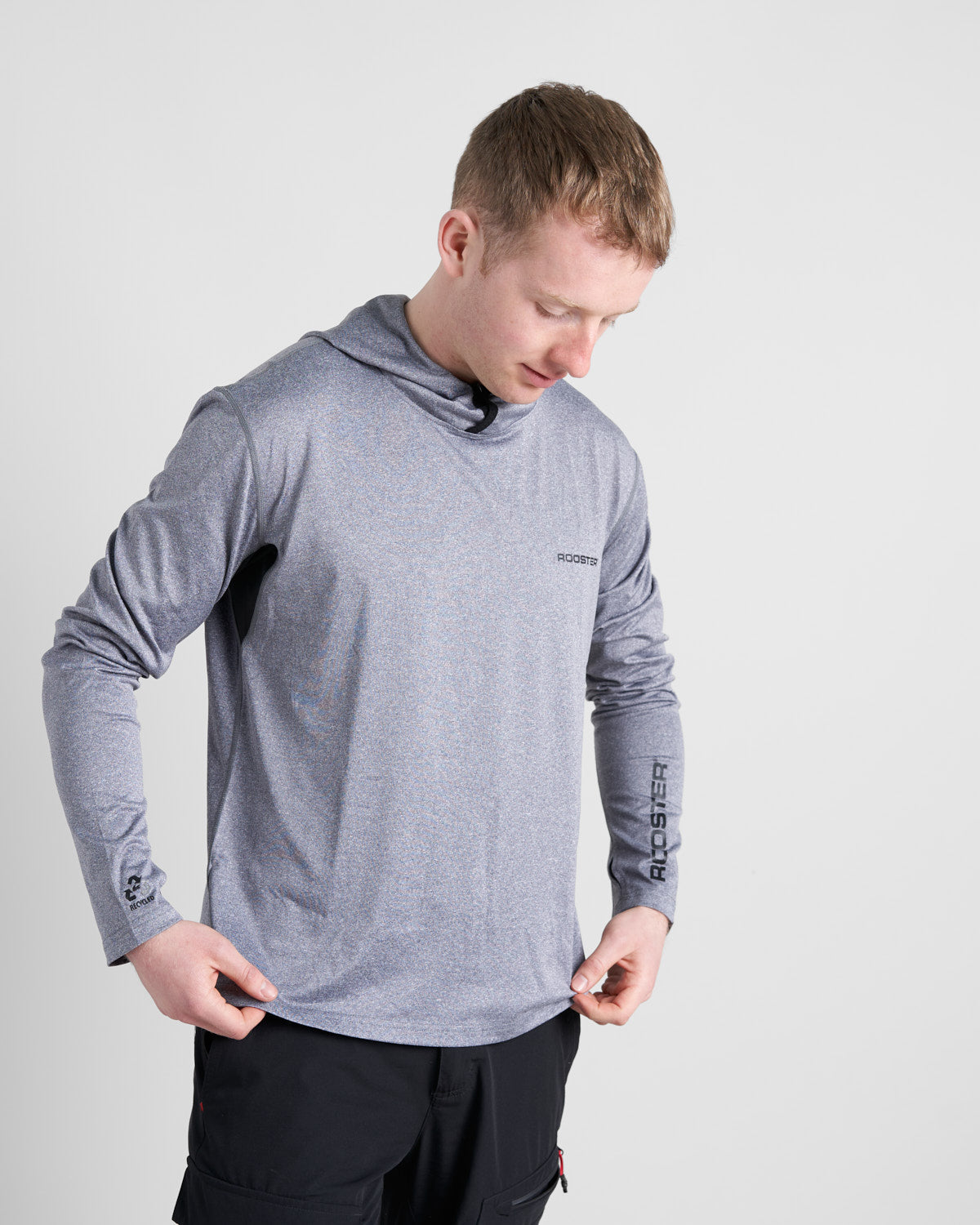 Hooded Quick Dry UVF 50+ Tech T-Shirt | Long Sleeve Protection