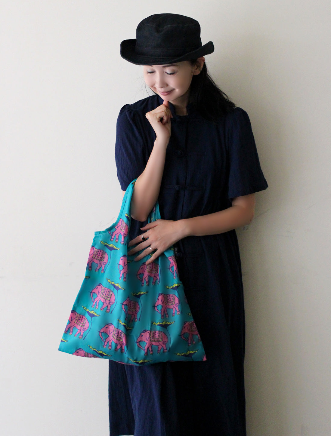 カラフルプリントエコバッグ3