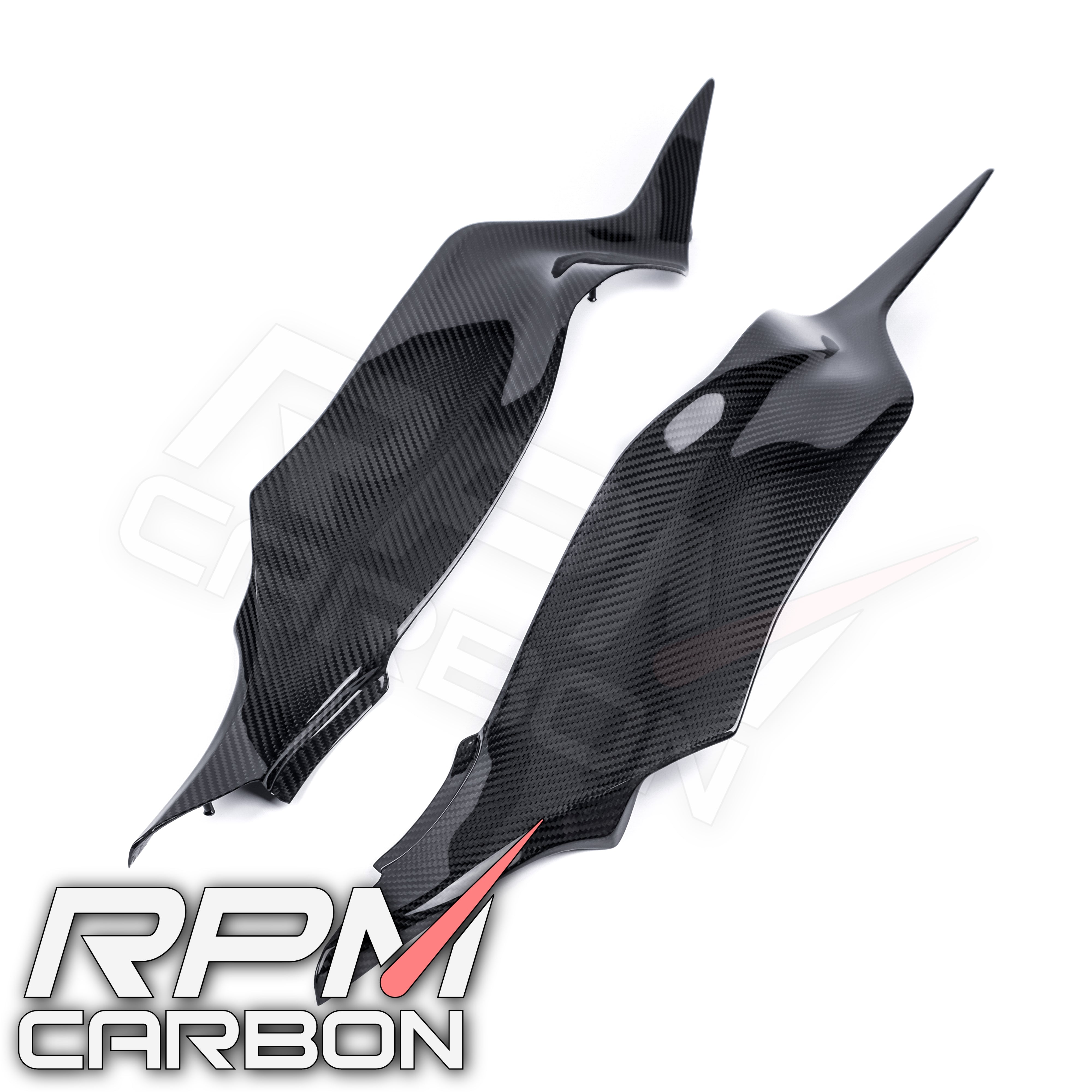 Carbon Fiber Kawasaki ZX-6R 2011+ Tank Side Panels