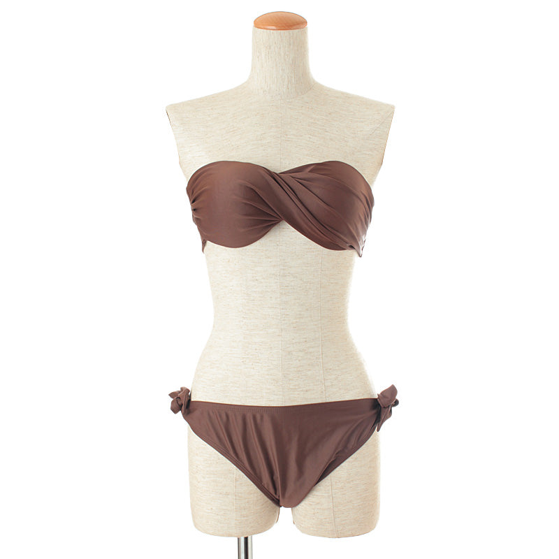 ブラウン無地バンドゥビキニ(XL) – rachagirl(ラチャガール)