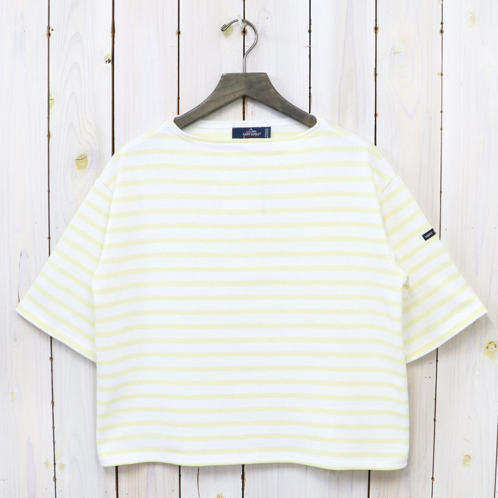 SAINT JAMES『OUESSANT LOOSE S/S』(NEIGE/ZESTE) – Reggieshop