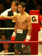 ボクシング ポスター 粟生隆寛vsエリオ・ロハス 下田昭文 2009.7.14