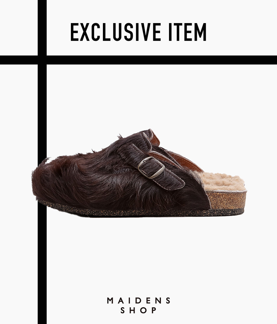 BOSABO ''LEON BOA'' (LONG MARRON) – THE STORE BY MAIDENS