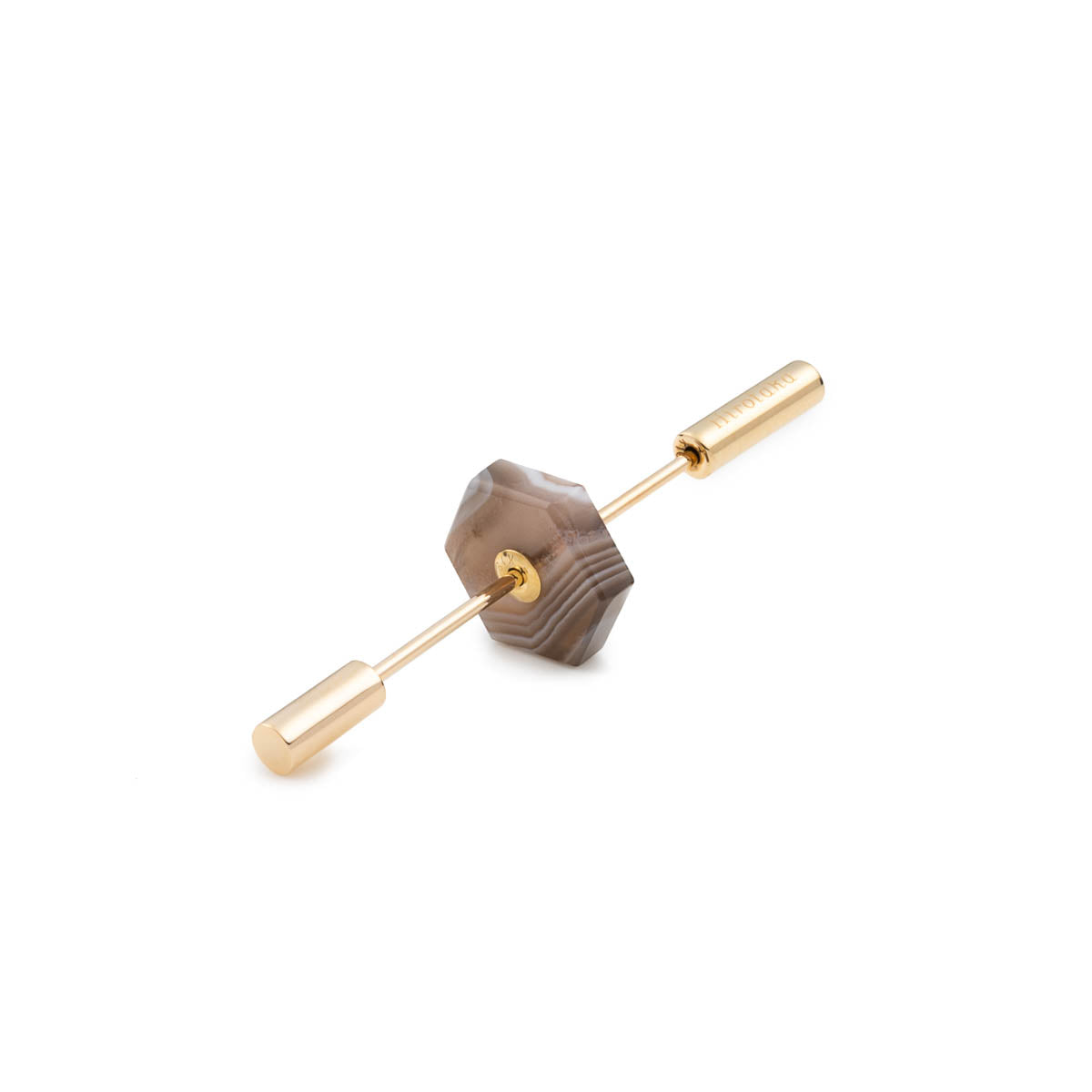 SPEAR ピアス ショート / ボツワナアゲート