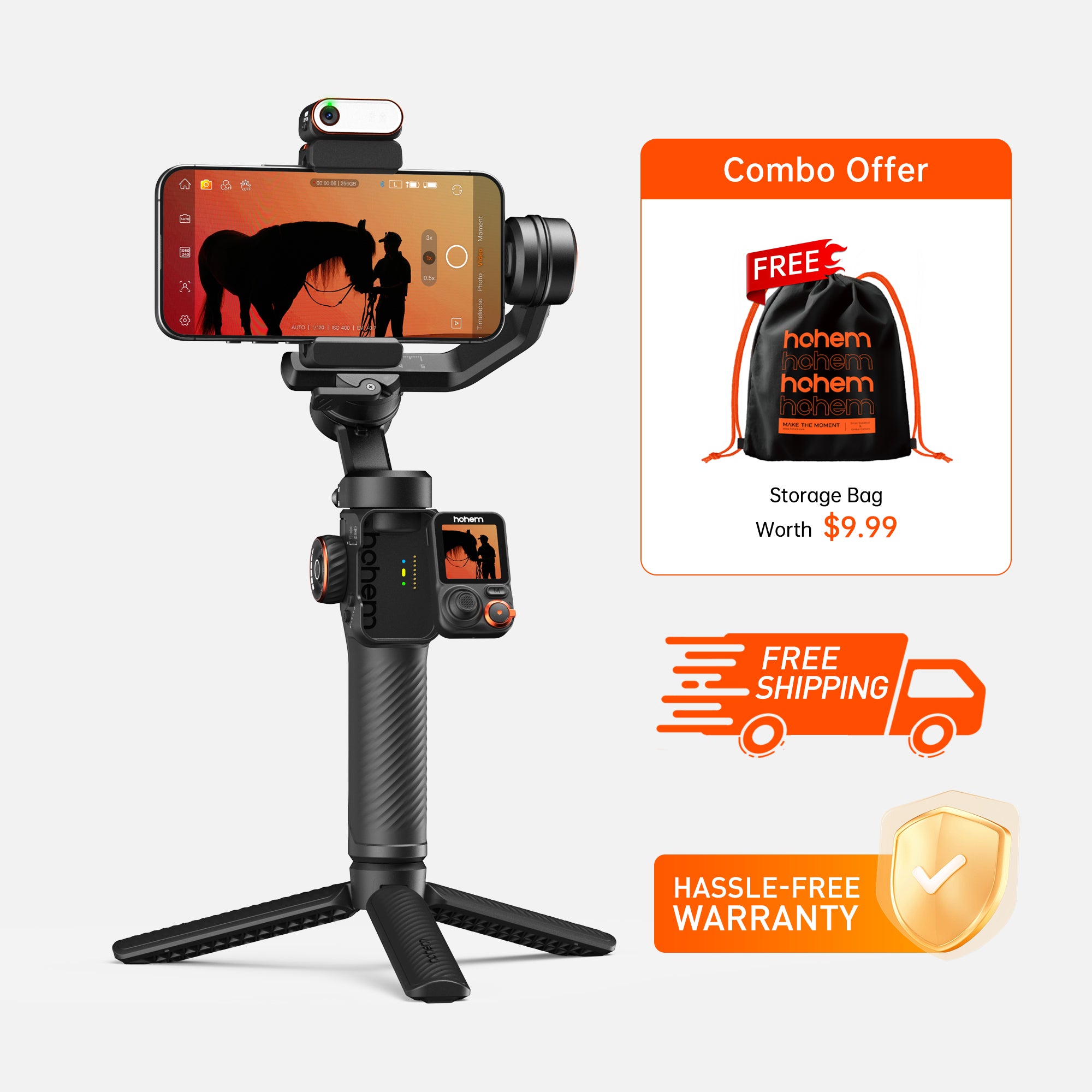 Hohem iSteady M7 – AI-Powered Gimbal for Phone