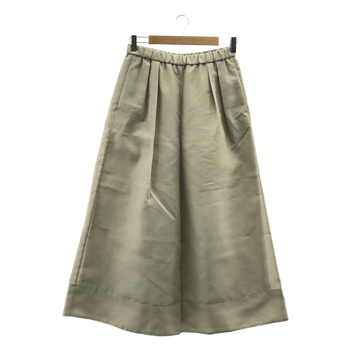 美品】 ebure / エブール | フラッフィーオーガンジー ワイドパンツ