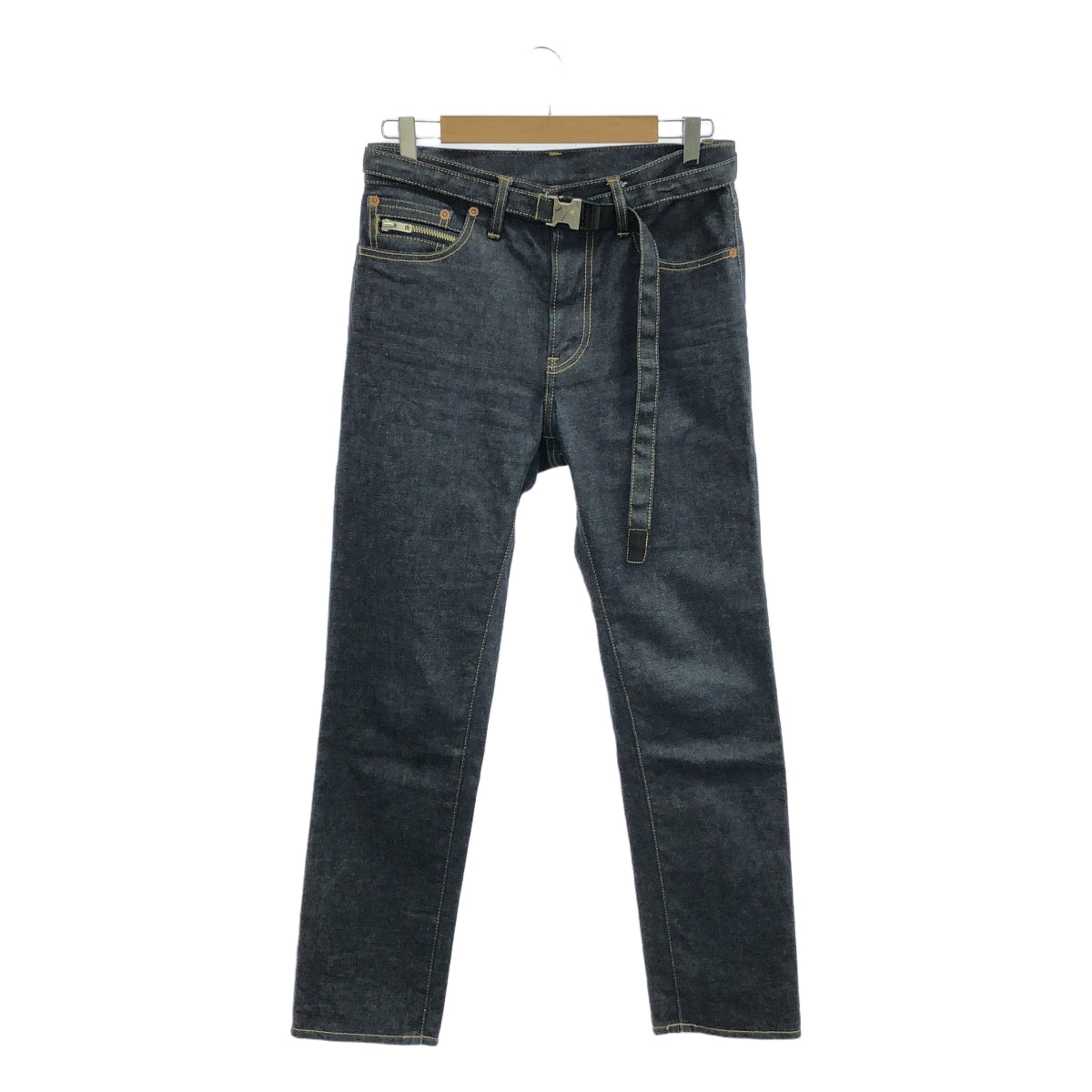 sacai / サカイ | 2023SS | Slim Tapered Denim Pants ベルテッド
