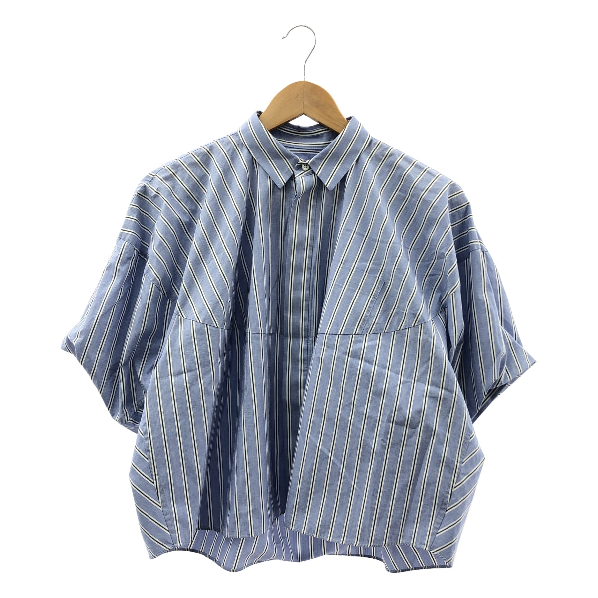 sacai / サカイ | Cotton Poplin Shirt コットン ストライプ