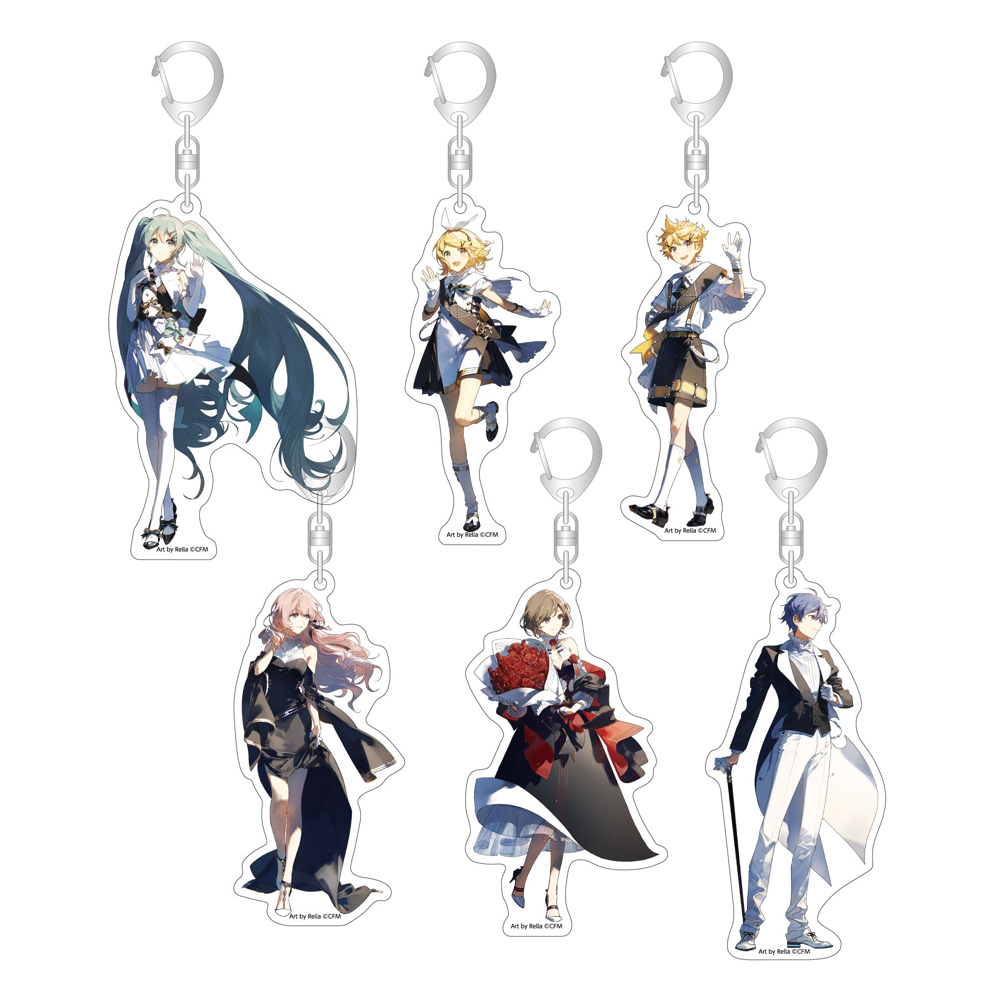 初音ミクシンフォニー2022 トレーディングアクリルキーホルダー(6種