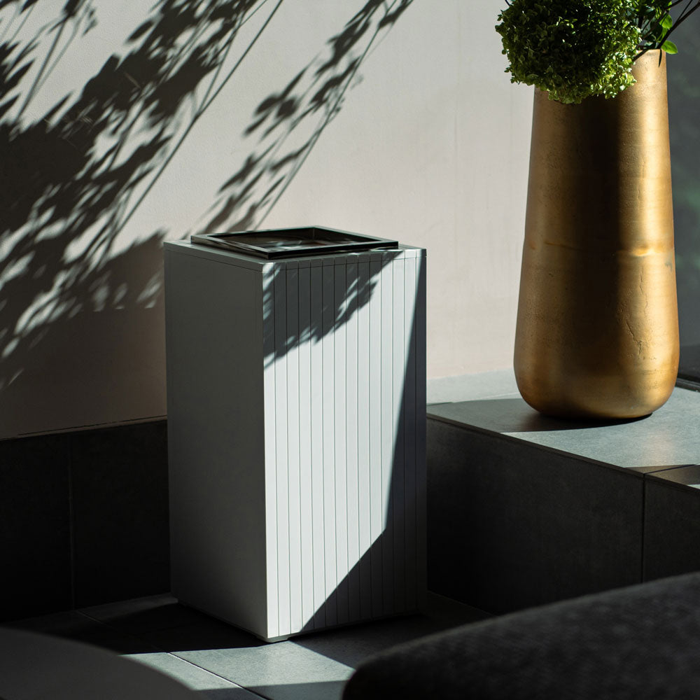 Zita（ジータ）ダストボックス SQUARE ホワイト |キッチン用品通販