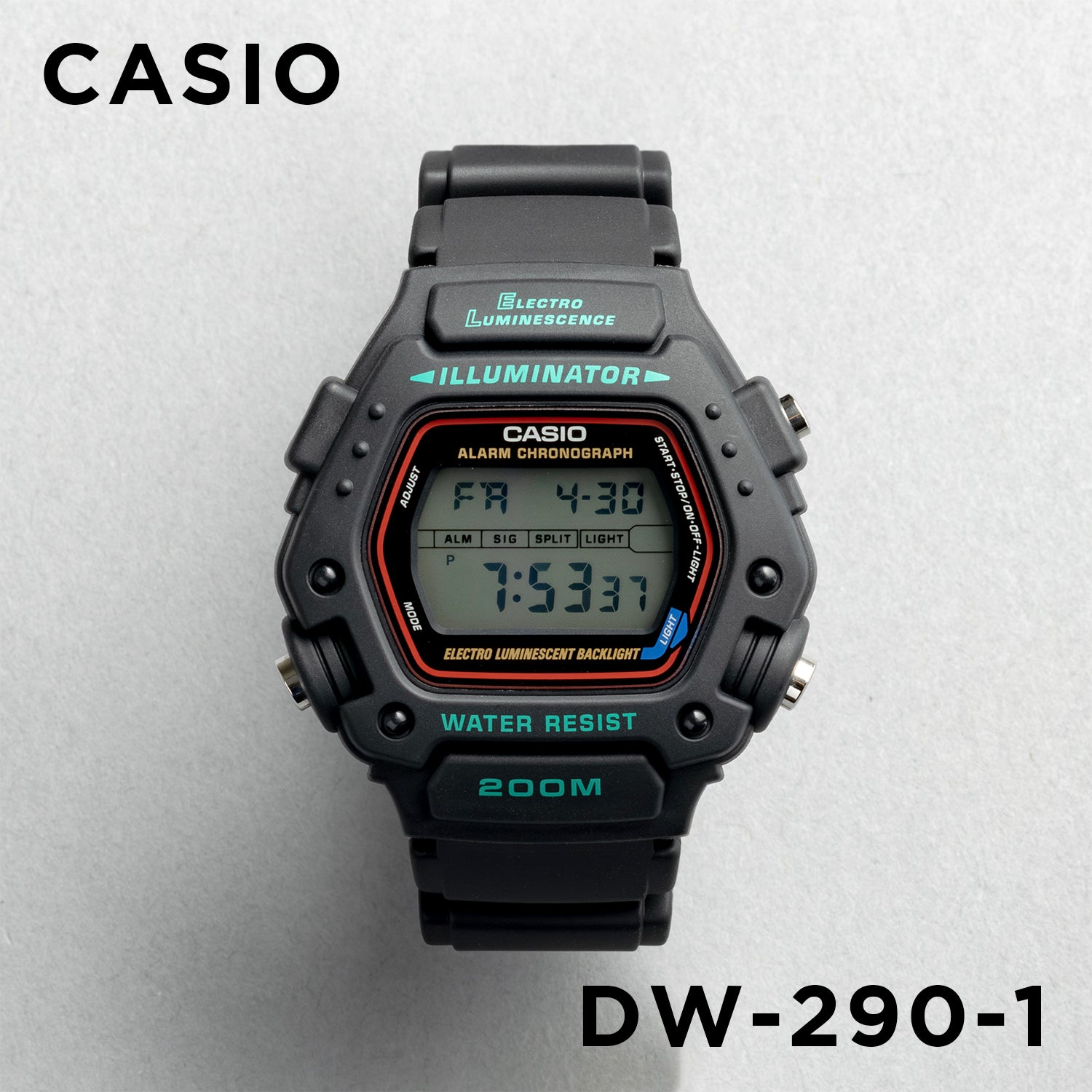カシオ　DW-290-1 デジタルウォッチ　未使用　生産終了モデル　激レア CASIO（カシオ） 腕時計 メンズ チープカシオ チプカシ 海外モデル