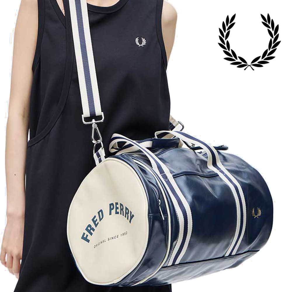 フレッドペリー バッグ FRED PERRY CLASSIC BARREL BAG L7255 635