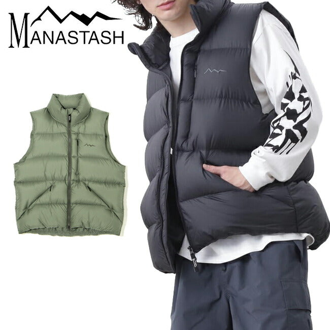 MANASTASH マナスタッシュ M-RIP DOWN VEST マイクロリップダウン