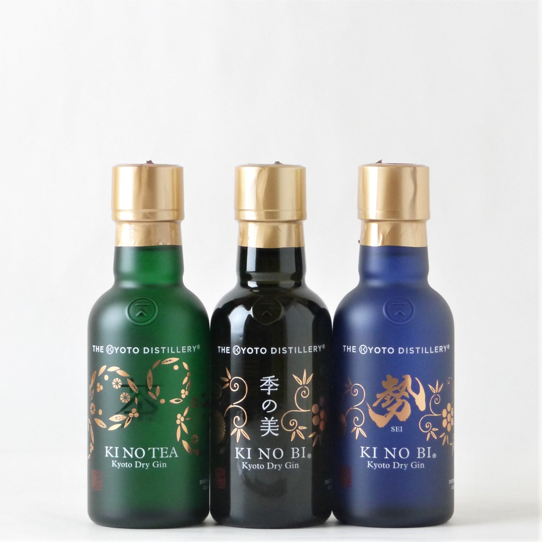KI NO BI『季の美&勢&TEA』200ml × 3本セット【クラフトジン
