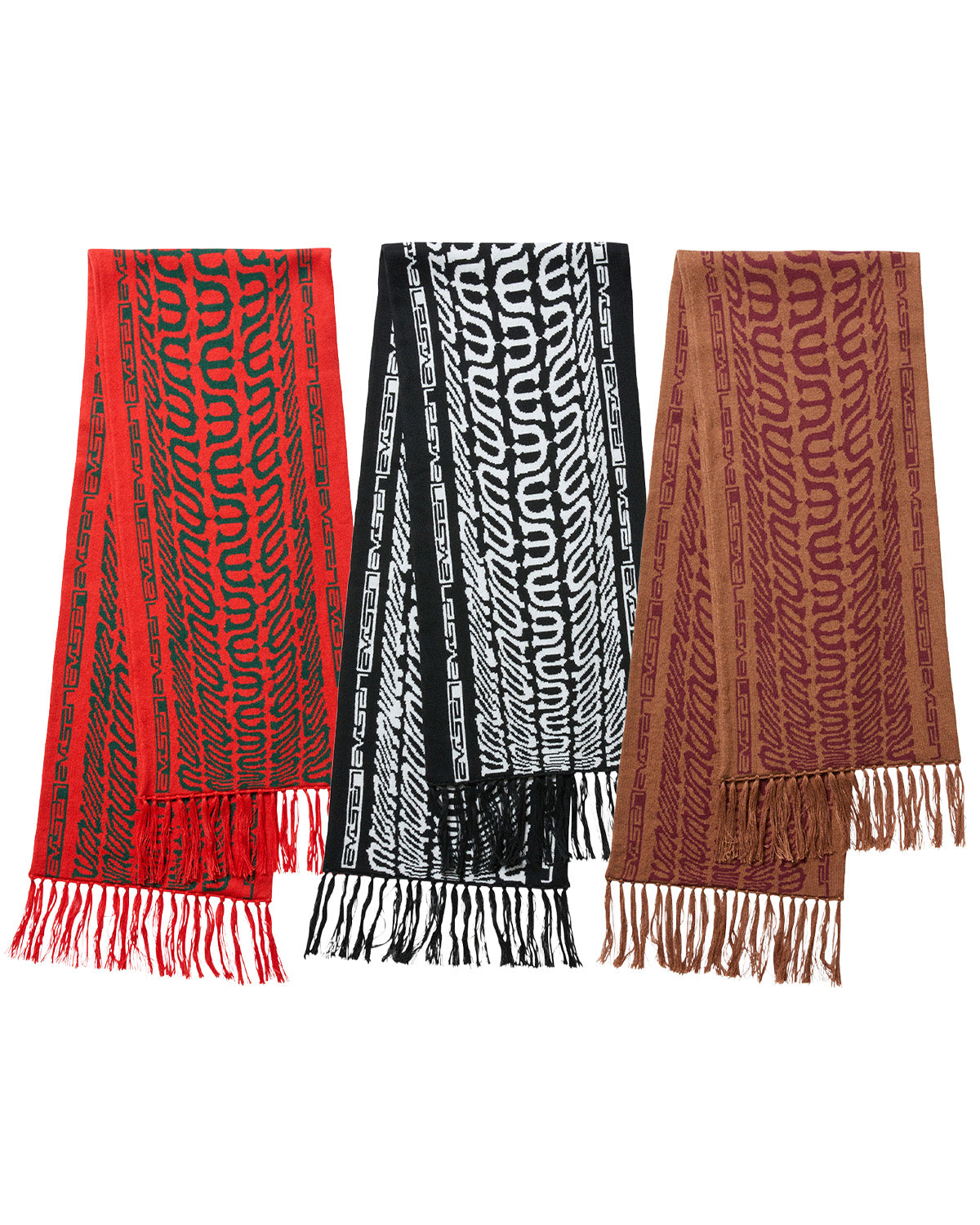 E LOGO SCARF – Evisen Skateboards ゑ (エビセン スケートボード