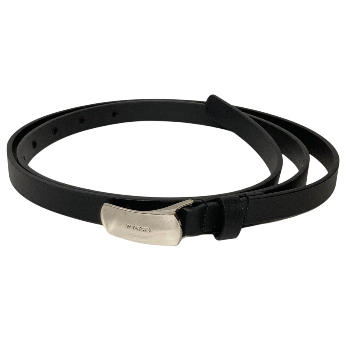 WTAPS(ダブルタップス) 24AWNETA BELT SYNTHETICレザーベルト ブラック
