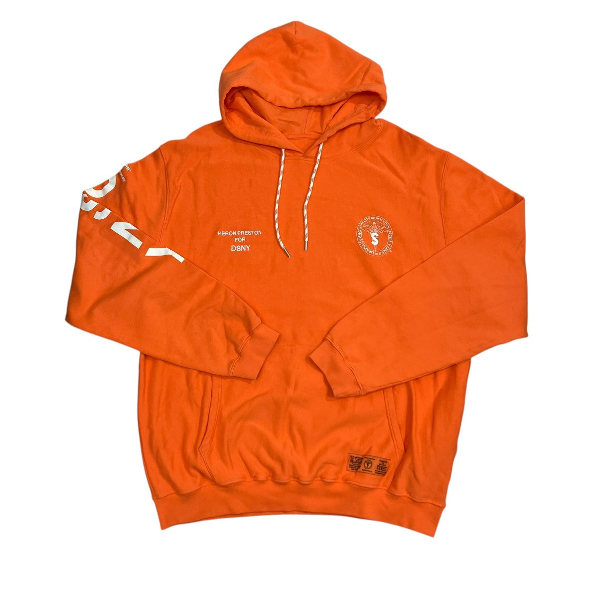 HERON PRESTON(ヘロンプレストン) プルオーバーパーカー オレンジ