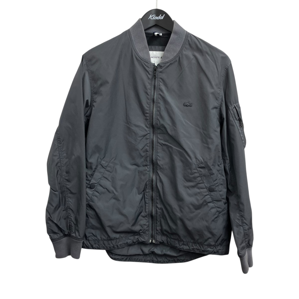 LACOSTE(ラコステ) MA-1ジャケットBH113EL BH113EL グレー サイズ M