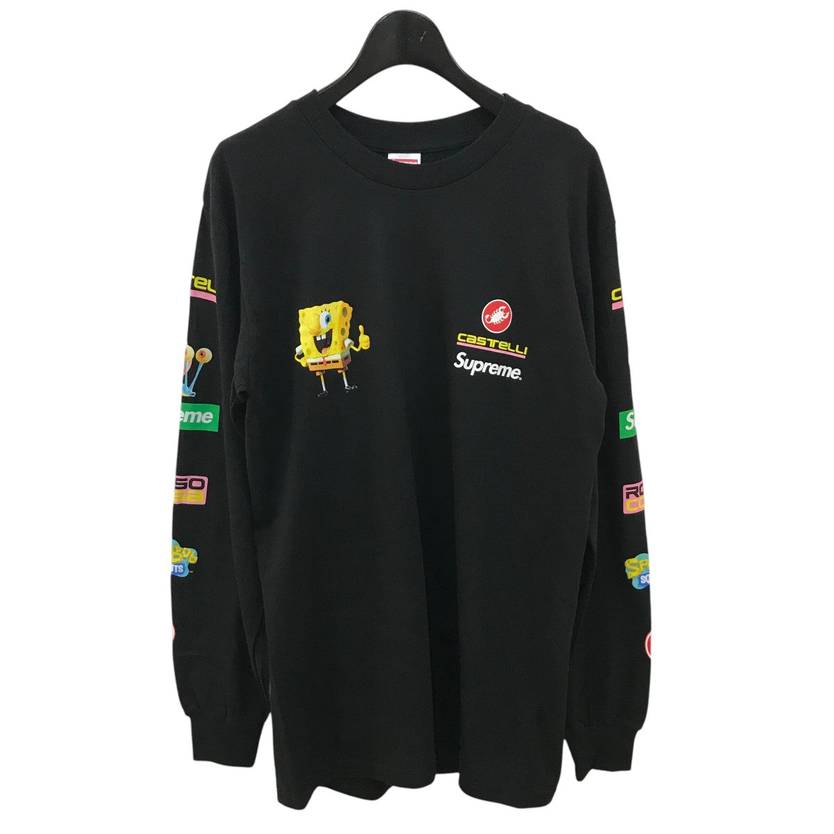 Supreme(シュプリーム) 25SS「Sponge Bob Castelli Cycling L S Tee