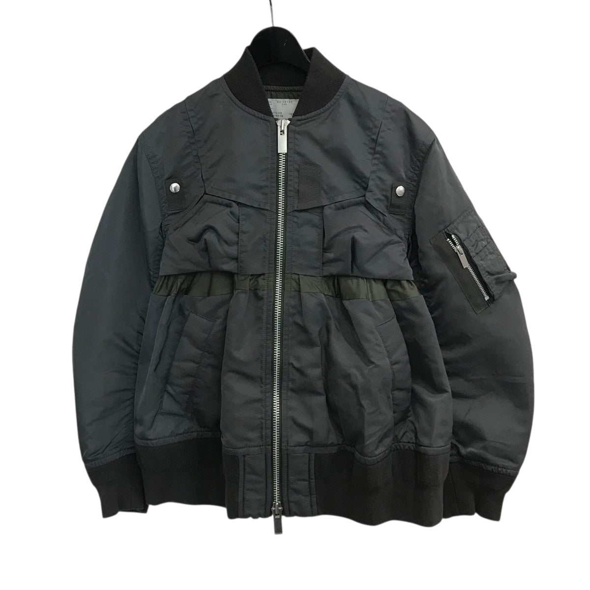 sacai(サカイ) 「Nylon Twill Mix Blouson MA-1」ツイルボンバー