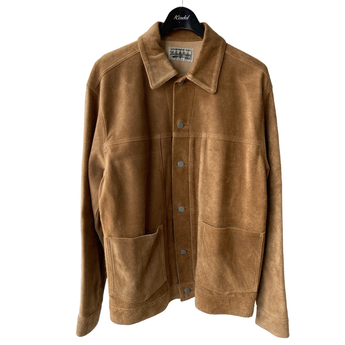 WACKO MARIA(ワコマリア) SUEDE LEATHER TRUCKER JACKET (TYPE-1