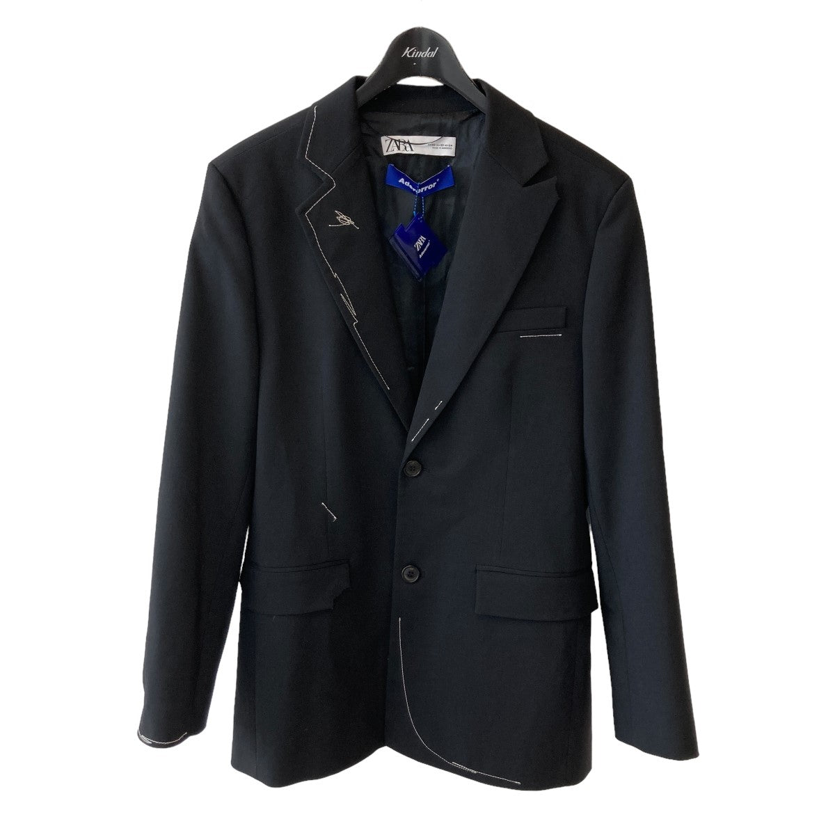 ZARA×ADER error テーラードジャケット ブラック サイズ XS｜【公式