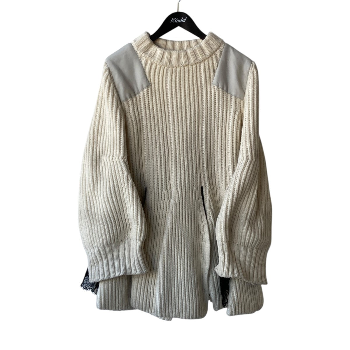 sacai(サカイ) ニットワンピース24-07501 24-07501 ホワイト サイズ 1