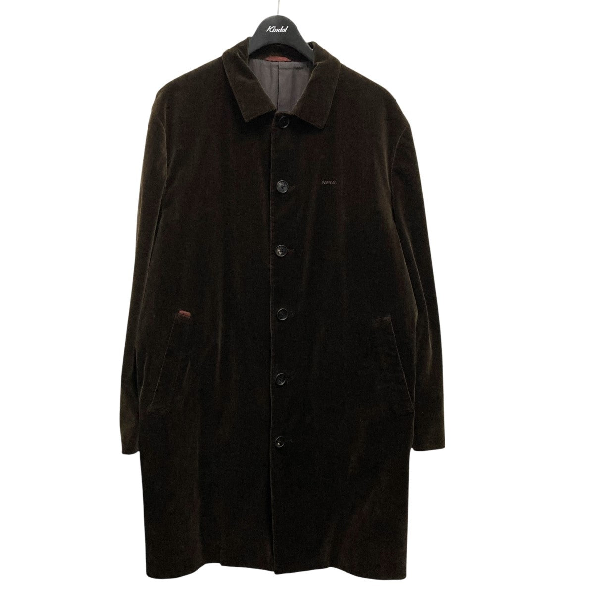 PAPAS(パパス) カシミヤ混コーデュロイジャケットD0434FCH002