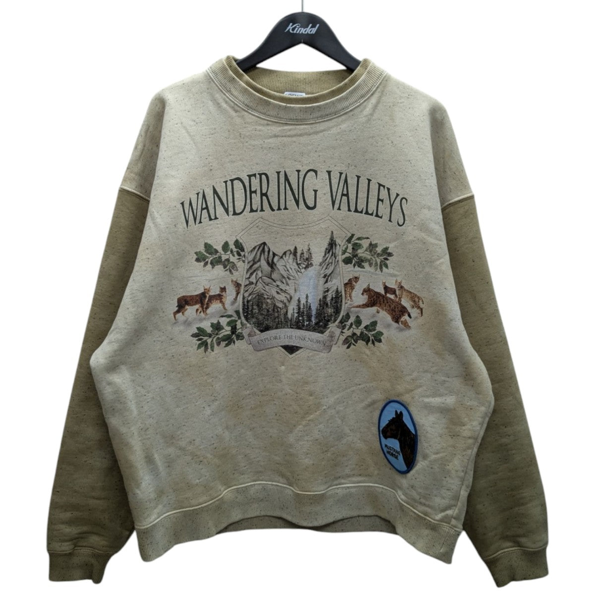 LOEWE(ロエベ) 24AWロゴパッチアートワークプリントスウェット