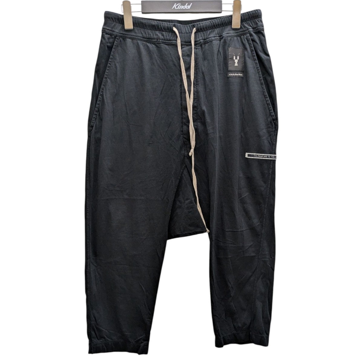 DRKSHDW(ダークシャドウ) サルエルパンツ DU19S4373-RNEP8 ブラック