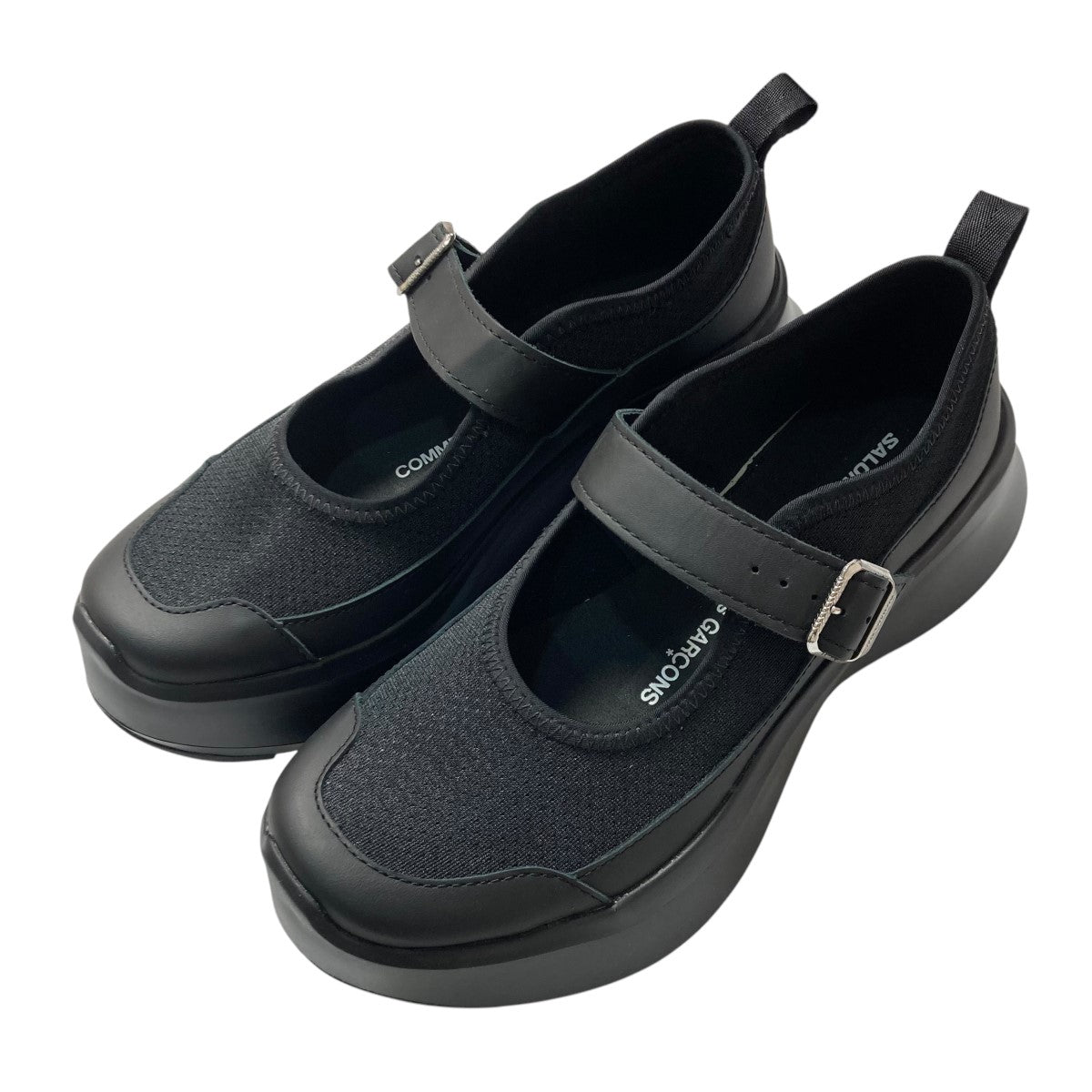 COMME des GARCONS×SALOMON 25SSメリージェーン ブラック サイズ 24.5