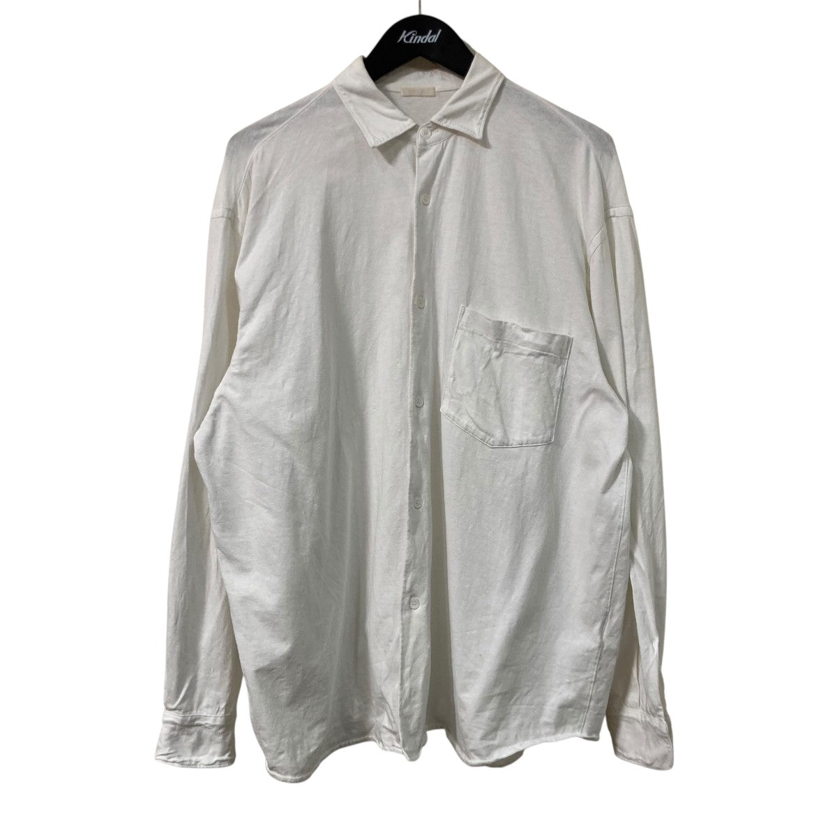 25aw コモリシャツ size2 ホワイト COMOLI(コモリ) 25SSジャージコモリ