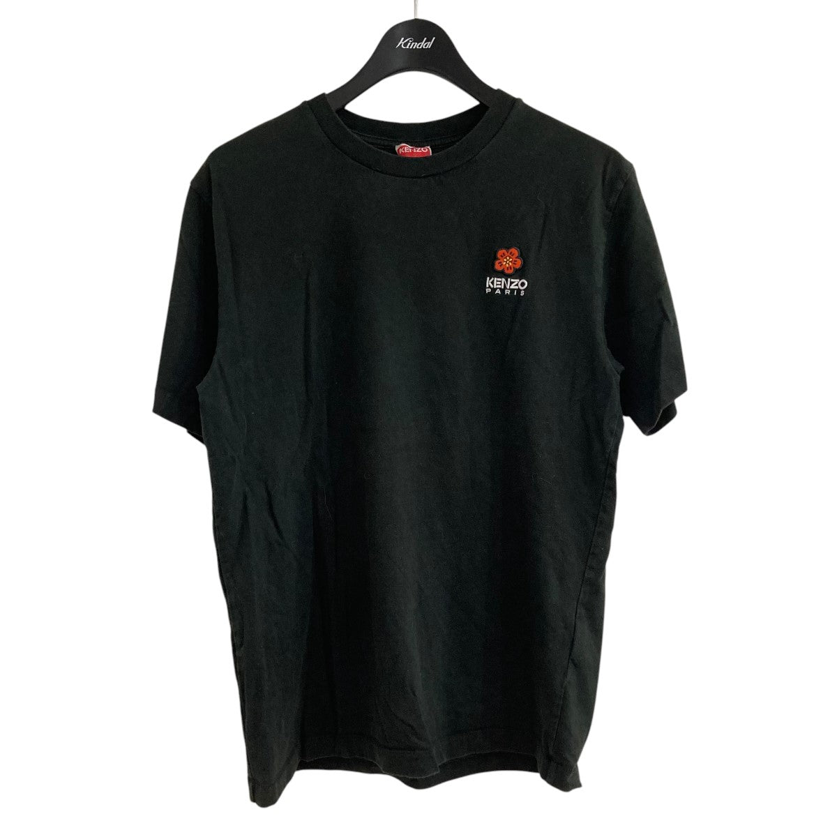 KENZO(ケンゾー) 半袖ロゴ刺繍Tシャツ FC65TS4124SG ブラック サイズ S