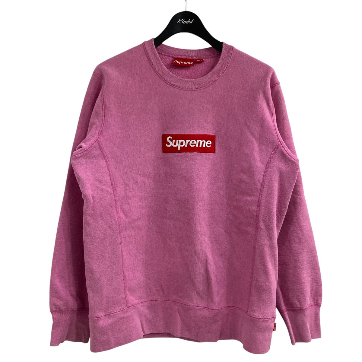 Supreme(シュプリーム) ボックスロゴスウェット ピンク サイズ M