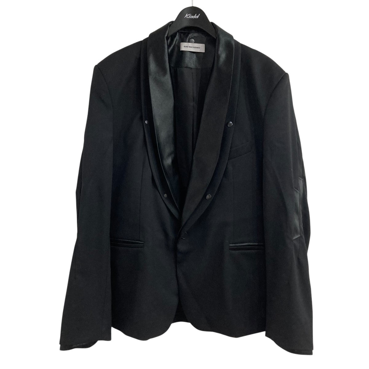 Kiko Kostadinov(キココスタディノフ) テーラードジャケット ブラック