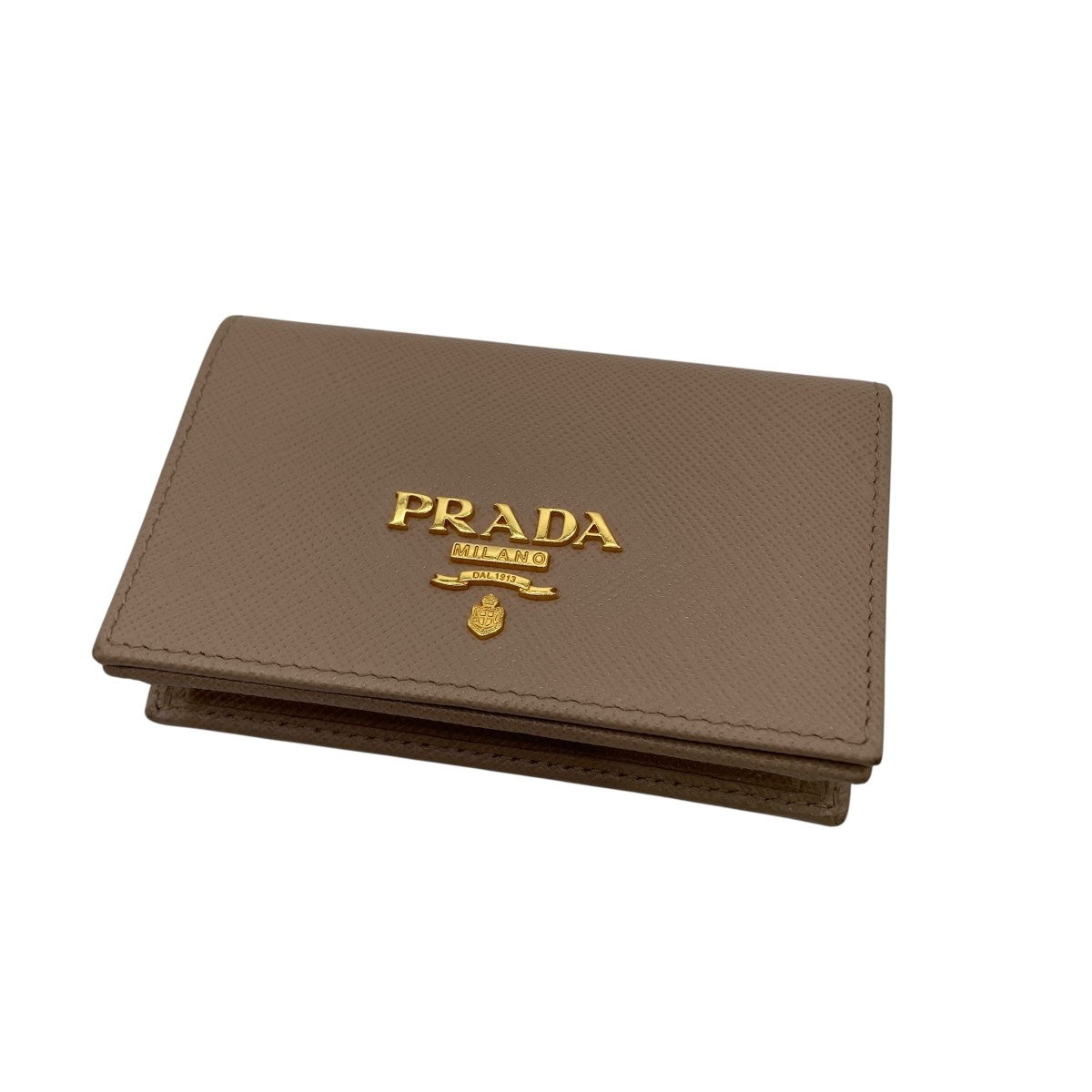 PRADA(プラダ) サフィアーノカードケース ピンクベージュ サイズ