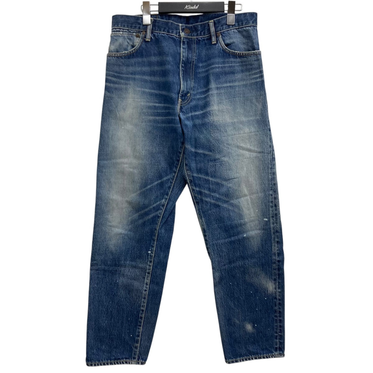 VISVIM(ビズビム) JOURNEYMAN PANTS TACKED DMGD デニムパンツ