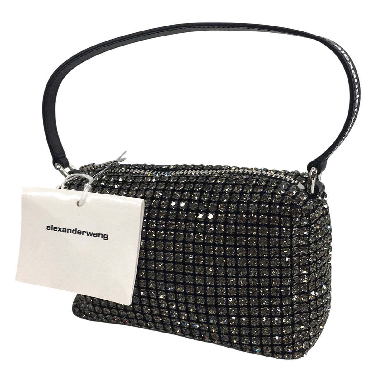 ALEXANDER WANG(アレキサンダーワン) HEIRESS MEDIUM POUCHロゴ ライン