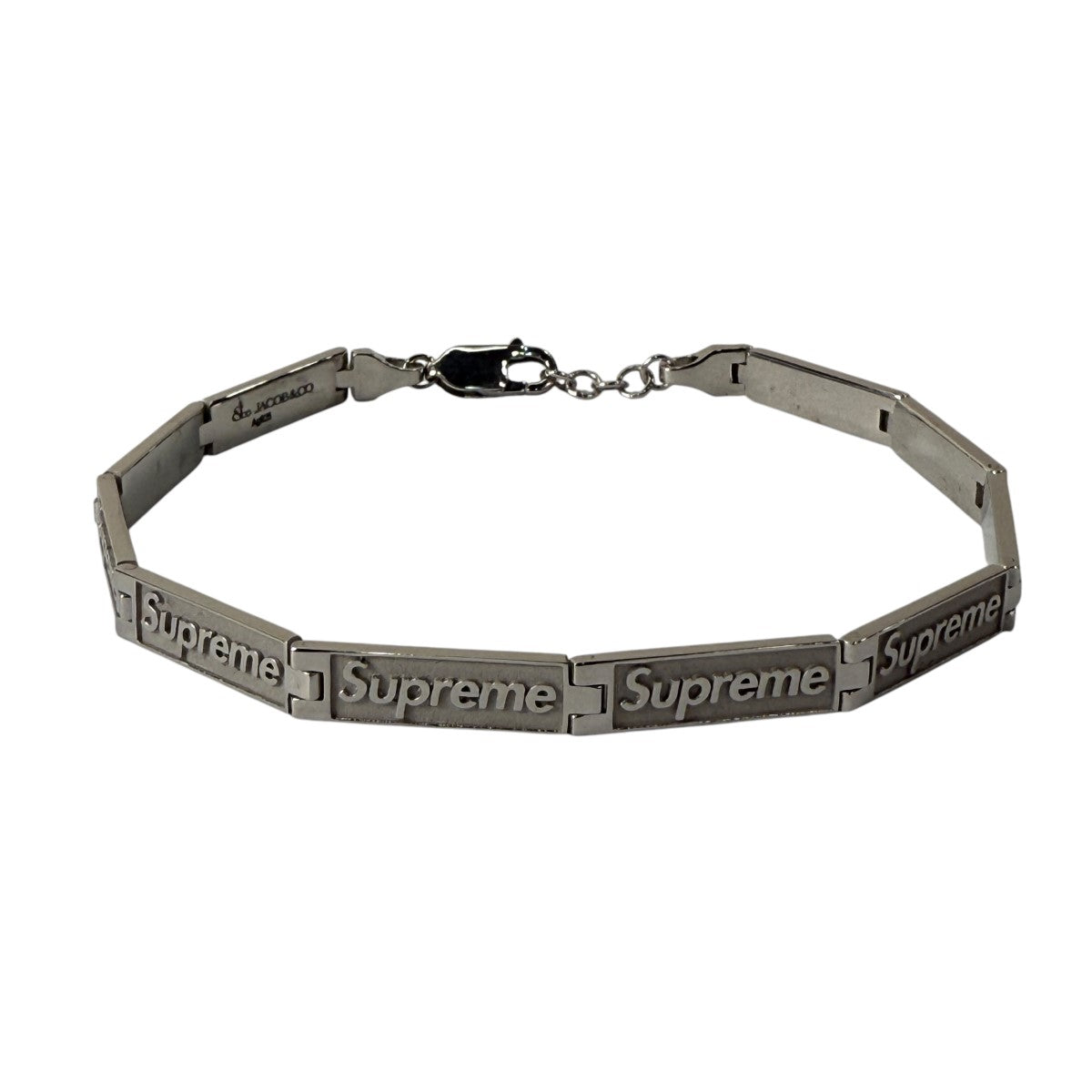Supreme×Jacob ＆ Co 23SS/Jacob ＆ Co Logo Link Bracelet ジェイコブ