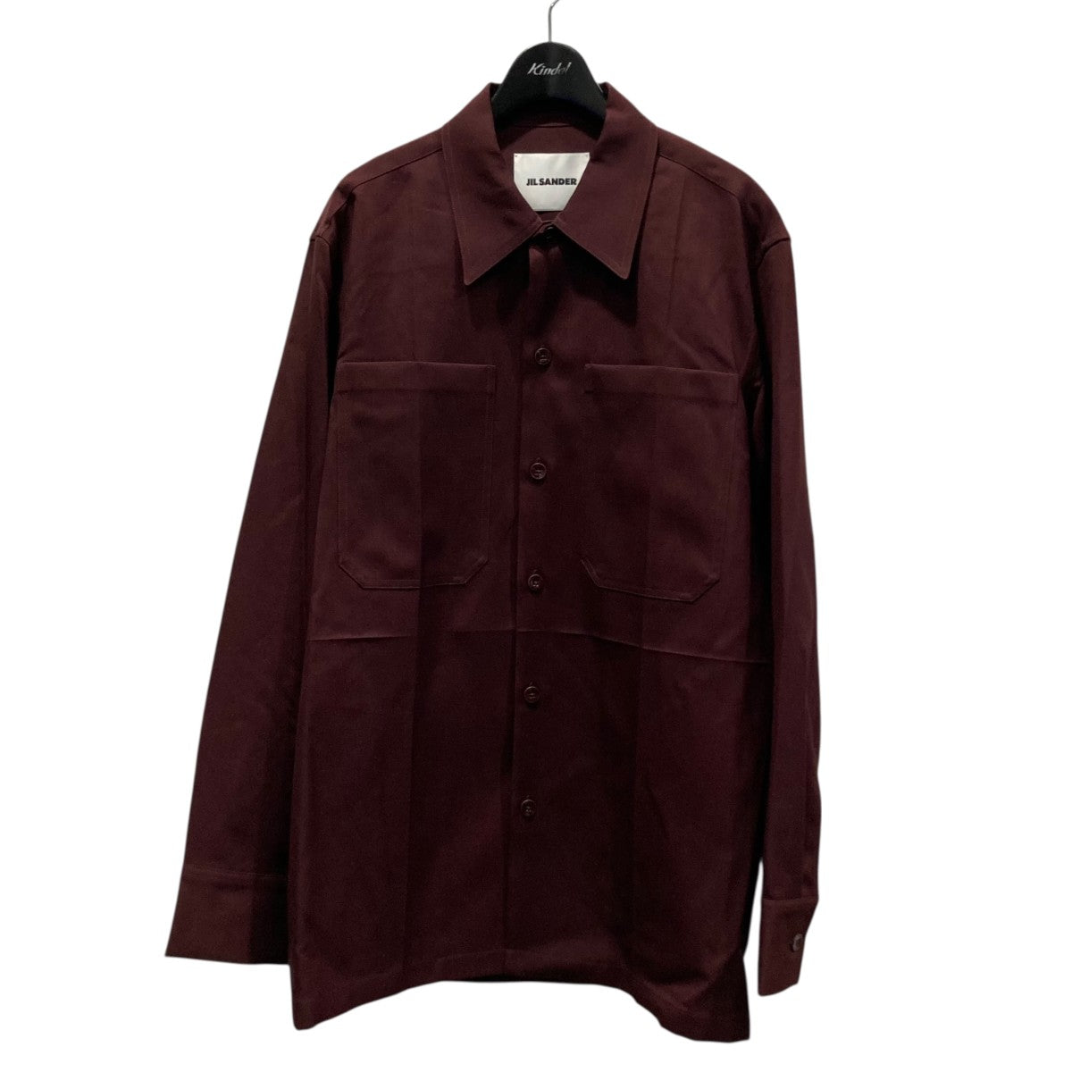 JIL SANDER(ジルサンダー) 24SSウールシャツJ22DL0211 J22DL0211 バー